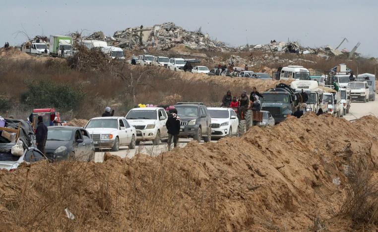 طريق صلاح الدين فتح في الإتجاهين أمام حركة المركبات بحرية