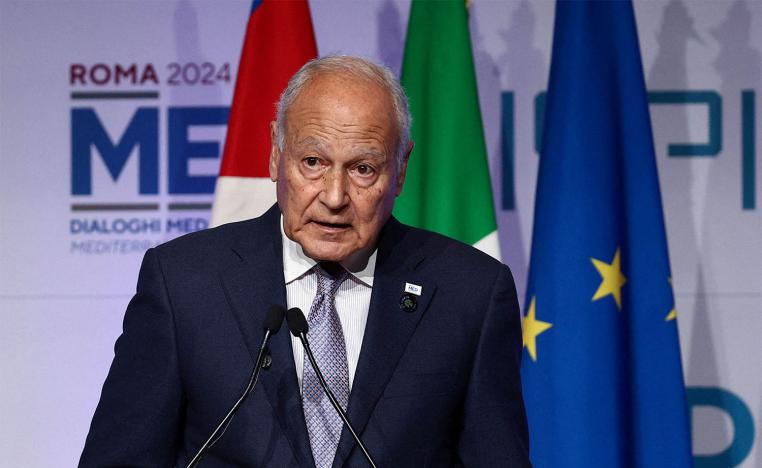 Arab League Secretary General Ahmed Aboul Gheit 