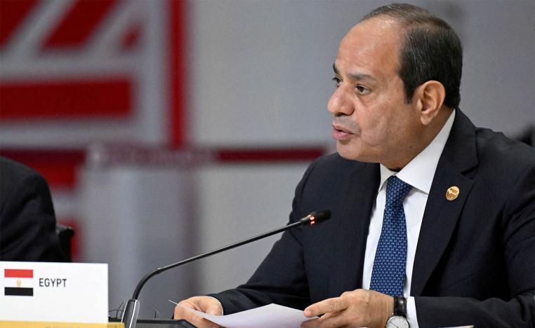 Egypt’s Sisi opposes Trump's plan