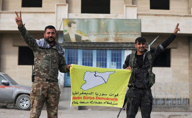 The US considers the Kurdish-led forces key allies against Islamic State 