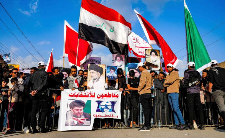 الصدر نهى أتباعه عن التصويت أو الترشح للانتخابات القادمة