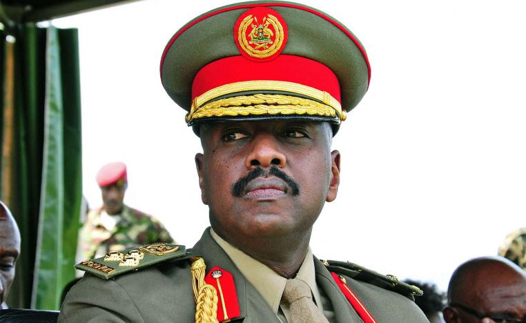 Uganda's military chief Muhoozi Kainerugaba 