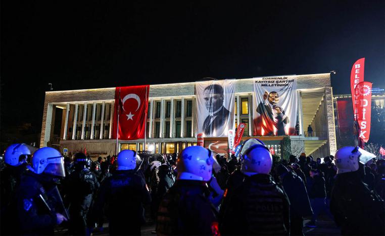 Protests against the arrest of Istanbul Mayor Ekrem Imamoglu continue