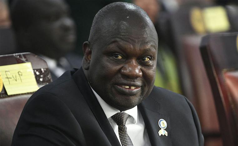 South Sudan's First Vice President Riek Machar