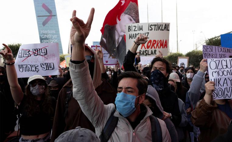 Imamoglu's arrest prompted the largest anti-government protests in a decade