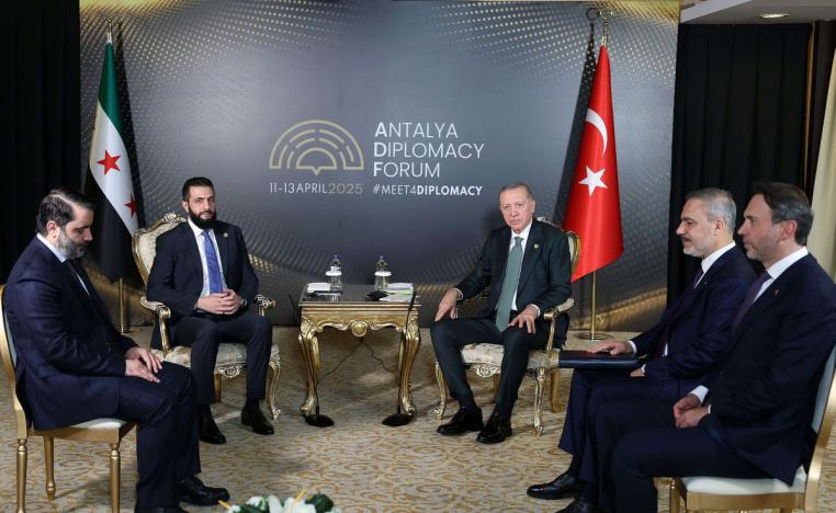 أردوغان يتعهد خلال منتدى أنطاليا الدبلوماسي بدعم إدارة الشرع 