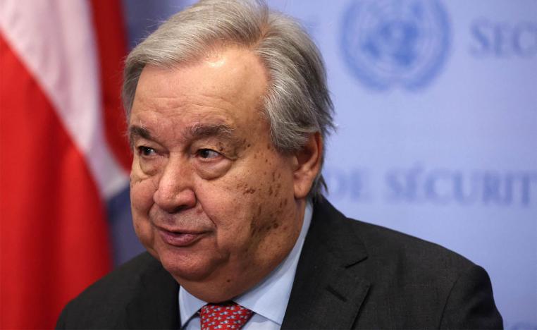 UN Secretary General Antonio Guterres 