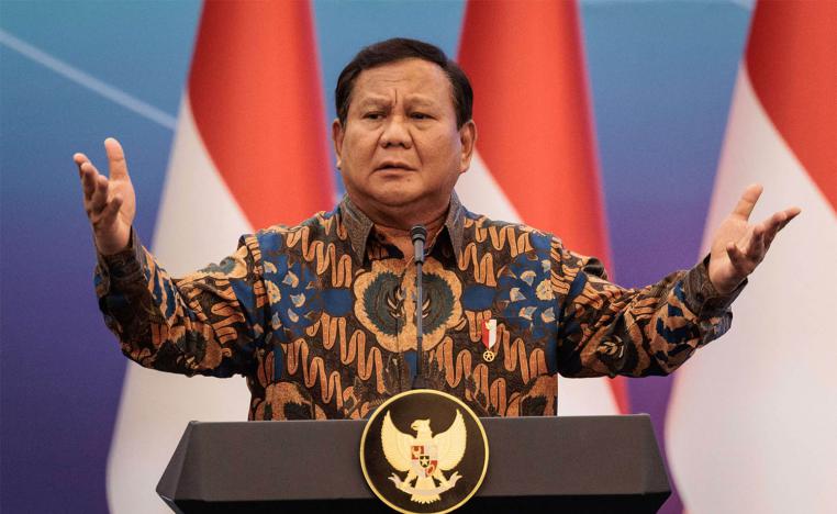 Indonesia's President Prabowo Subianto