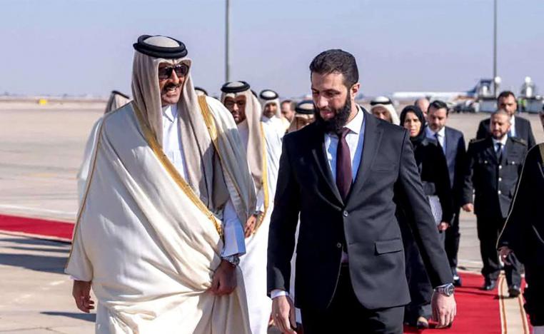قطر من أكبر الداعمين الخليجيين لحكم الشرع