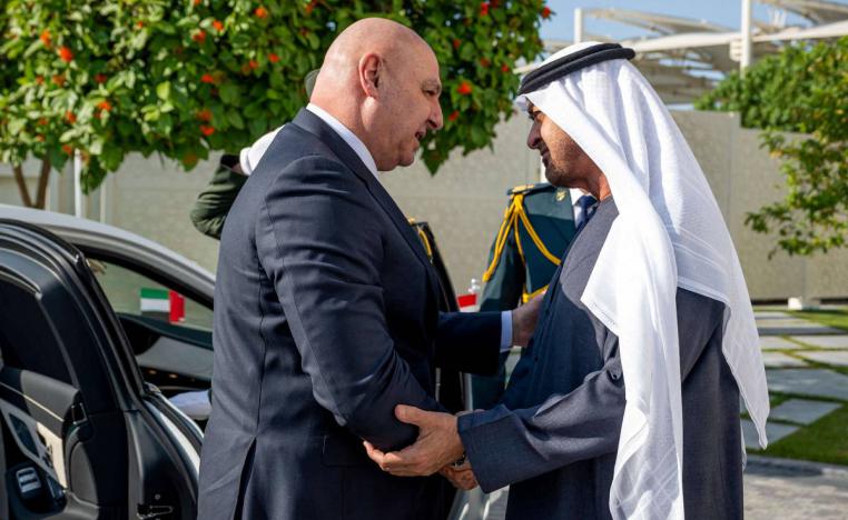 الشيخ محمد بن زايد رئيس دولة الإمارات يستقبل الرئيس اللبناني جوزيف عون