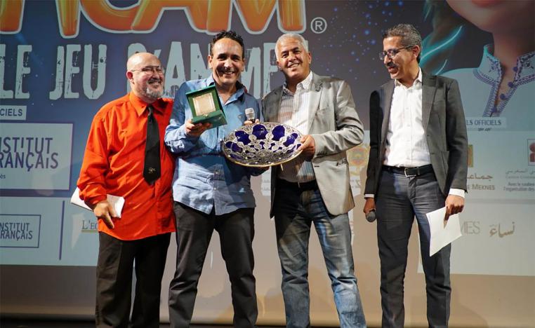 Beyoud (2nd L) was one of the key players behind FICAM's international fame