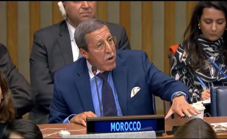 سفير المغرب لدى الأمم المتحدة ينتقد مساعي التشويش على الانتصارات في قضية الصحراء 