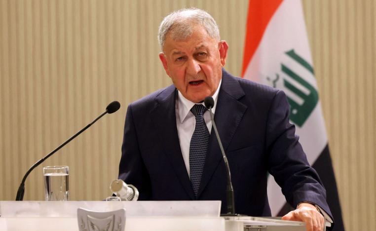 الرئيس العراقي يحذر من المساس باستقلال السلطة القضائية