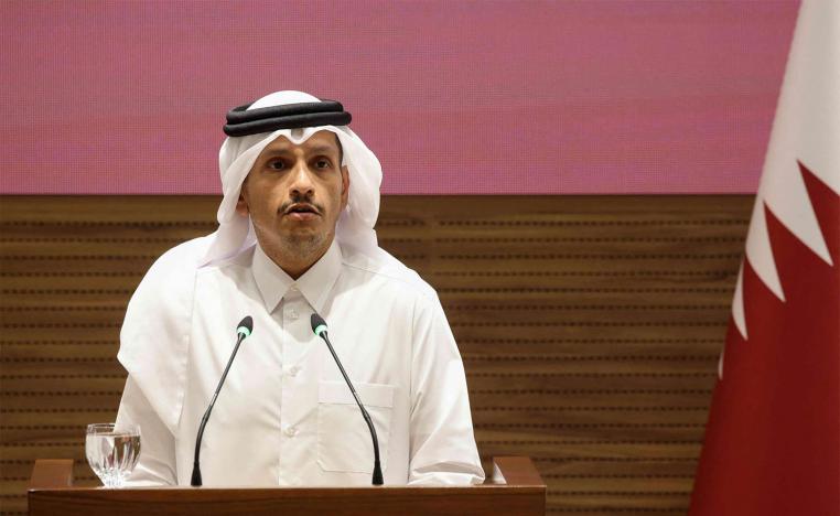 Qatar's Prime Minister Sheikh Mohammed bin Abdulrahman Al Thani