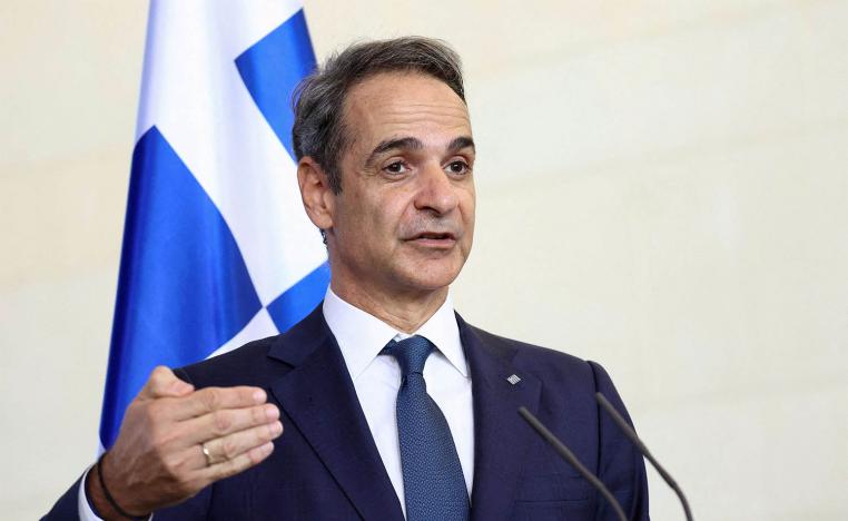 Greek Prime Minister Kyriakos Mitsotakis