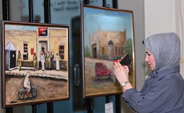 معرض 'آثار الكويت بالألوان'