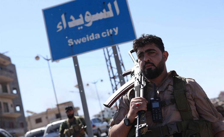 Deployed two days after clashes between Bedouin tribes and Druze fighters