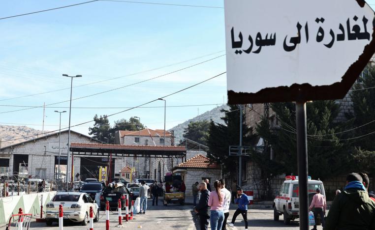 تنظيم العلاقة الحدودية أبرز تحد يواجه بيروت ودمشق  
