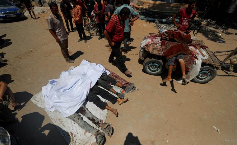 Killed for trying to get food aid