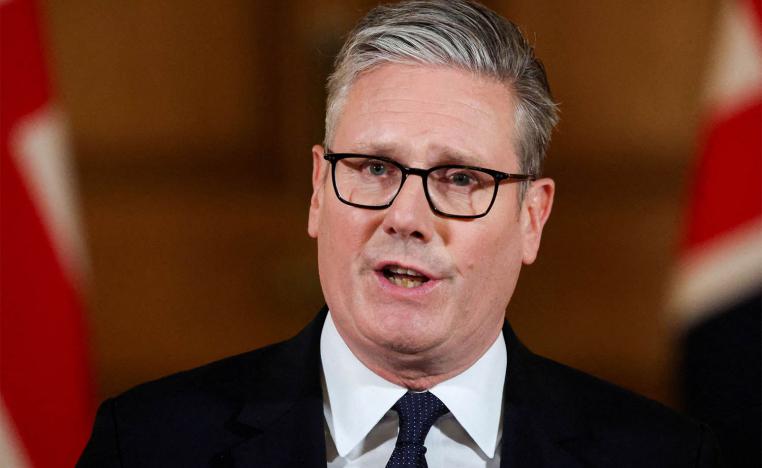 Starmer says the Palestinian people have endured terrible suffering