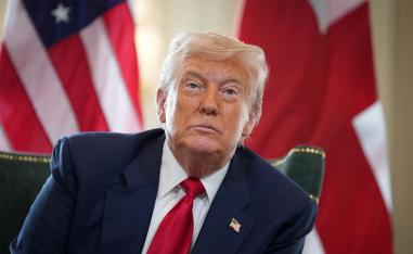 US President Donald Trump 