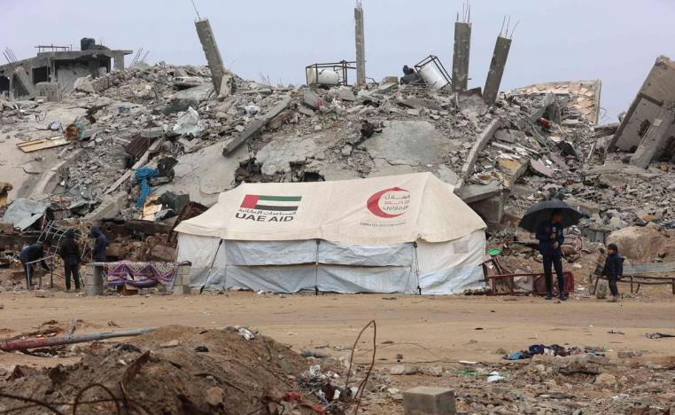 صمود فلسطيني بدعم انساني من الامارات