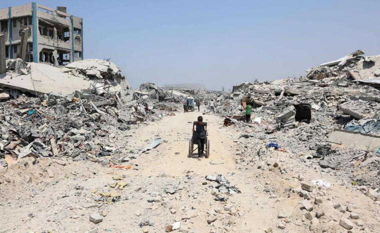 نتنياهو توعد بتحويل غزة لدرسدن بعد تدميرها في الحرب العالمية الثانية