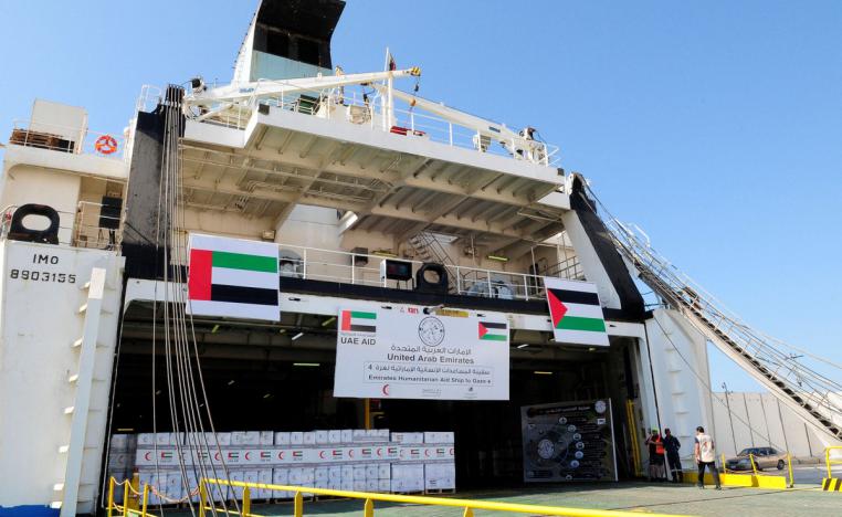 الدعم الانساني يأتي ضمن عملية  الفارس الشهم 3