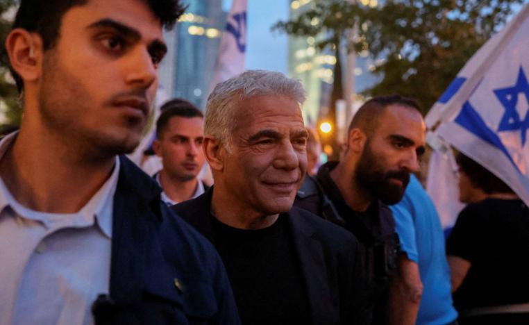 لابيد من الأصوات المعتدلة في اسرائيل