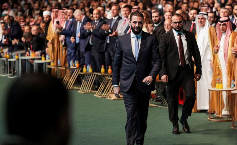 الشرع سيفقد الدعم السخي لبلاده اذار استمر في الارتباط بجماعات الاسلام السياسي