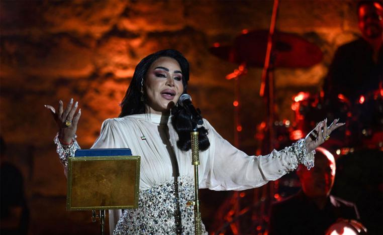Ahlam interacted with her fans 