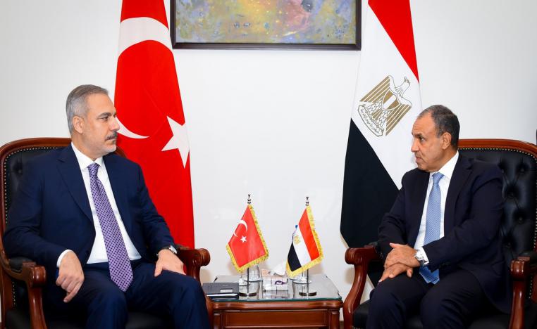 تنسيق تركي مصري بشأن أزمة غزة 