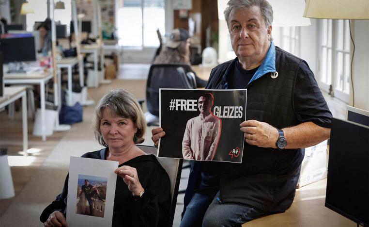 Gleizes’ parents say the charge of "glorifying terrorism" against him is "totally absurd"