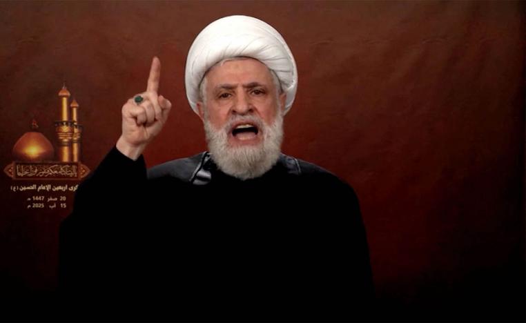 Hezbollah leader Naim Qassem 