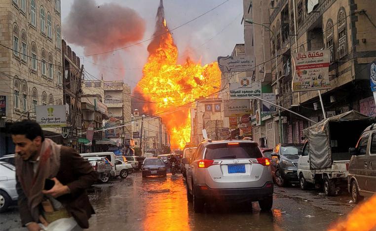 Israel said the strikes were conducted in response to repeated attacks by the Houthi terrorist regime against it