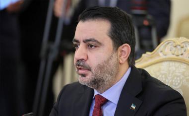 Syrian Foreign Minister Asaad al-Shibani 