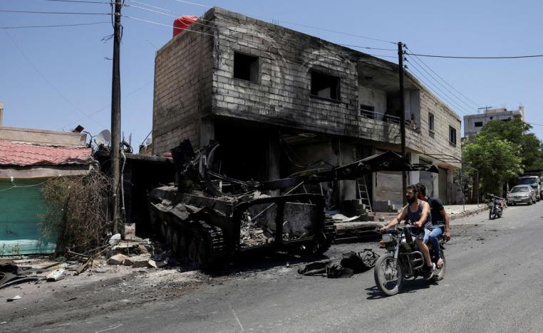 تم الاحتفاظ بعدد من المشتبه بارتكابهم جرائم في السويداء