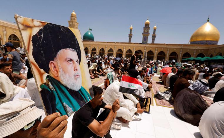 اغتيال شخصية بوزن الصدر ستؤدي في الغالب لالغاء أو تأجيل العملية الانتخابيىة