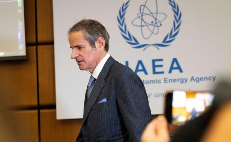 غروسي يتحدث عن تقدم في ظل اتهامات ايرانية له بالتجسس