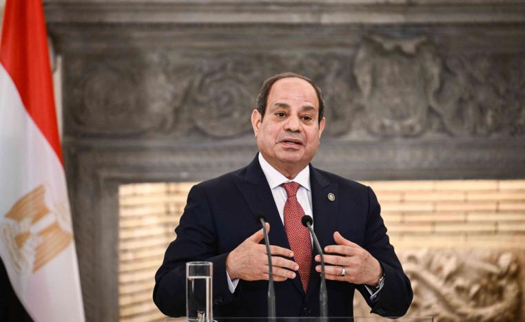 وصف السيسي لاسرائيل بالعدو يعكس تصدعا واضحا في العلاقات