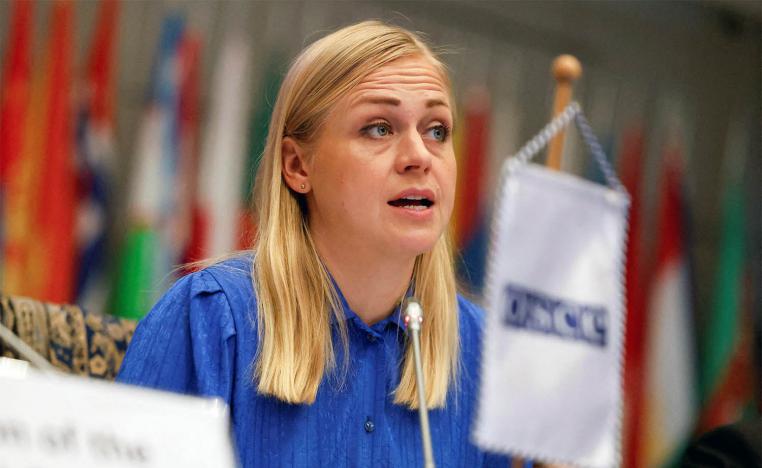 Finland's foreign minister Elina Valtonen 