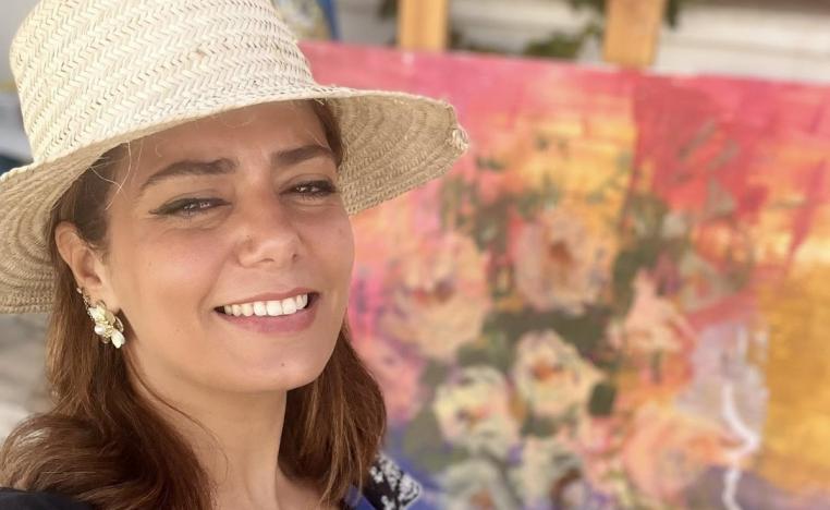 الفنانة التشكيلية فريال الجمالي