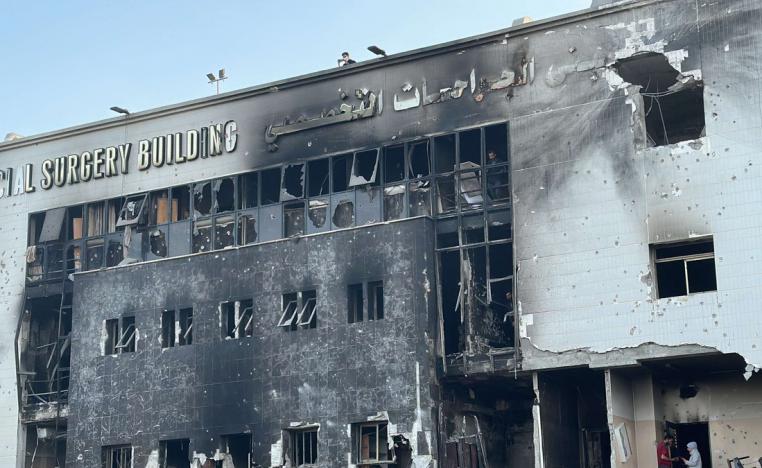 انهيار النظام الصحي في القطاع الفلسطيني 