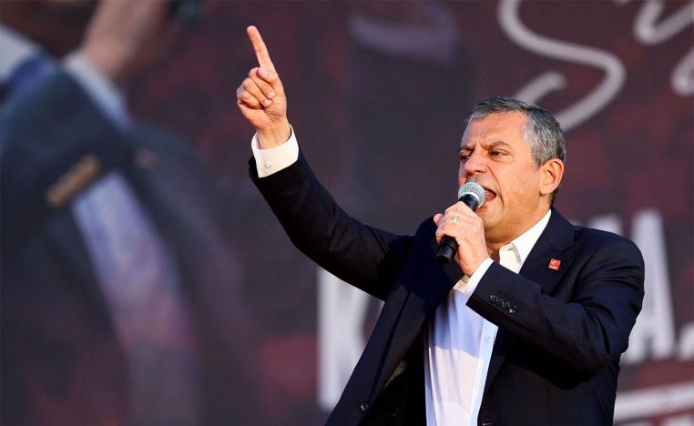 Leader of Turkey's main opposition party, Republican Peoples Party (CHP), Ozgur Ozel,
