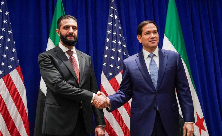 US sanctions on Syria are still in place despite handshakes