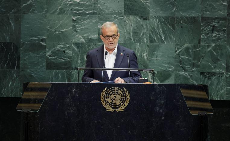 Iranian President Masoud Pezeshkian 