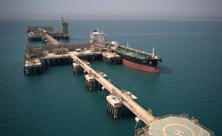 The Al-Zour oil Refinery, south of Kuwait City