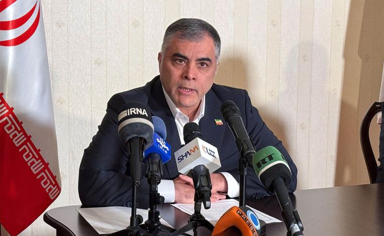 Iran's Oil Minister Mohsen Paknejad 