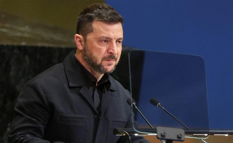 Ukrainian President Volodymyr Zelenskiy 