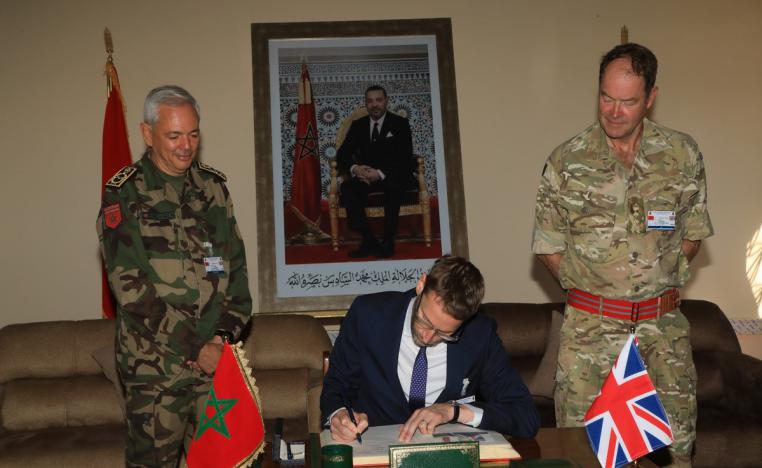 لندن تولي أهمية بالغة لشراكتها العسكرية مع الرباط 